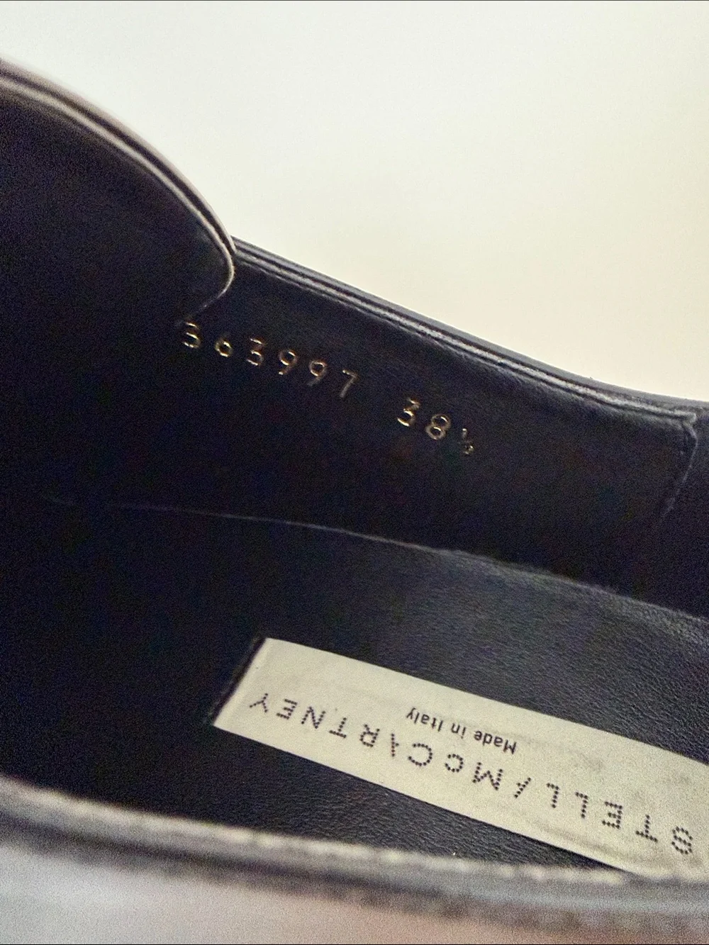 Stella McCartney Elyse Platforms Size 38.5
